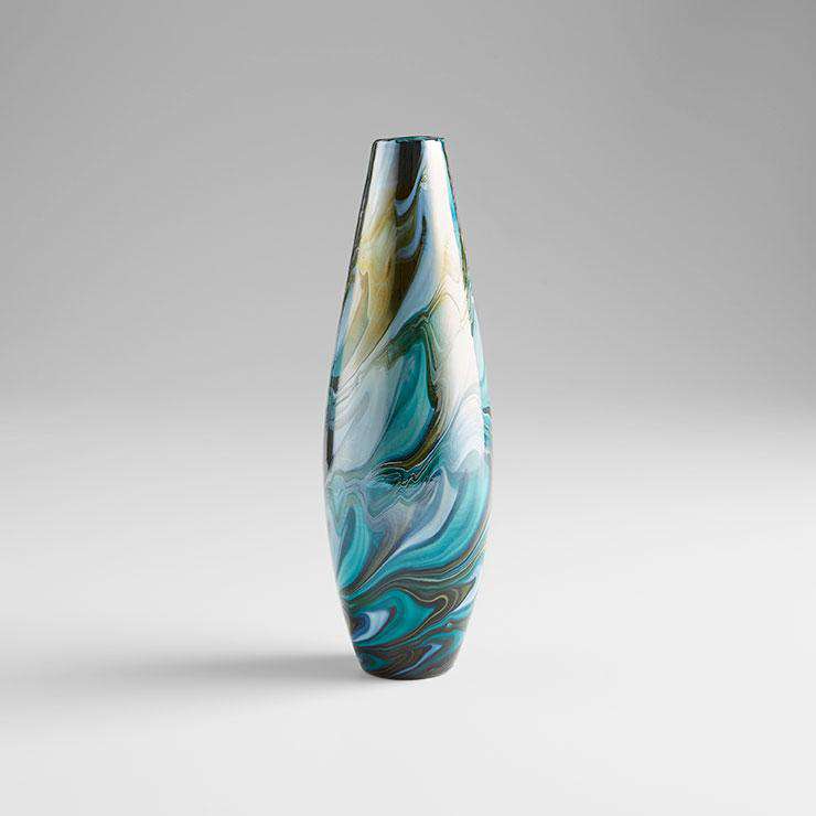 Cyan Entwurf, Chalcedon-Vase Medium