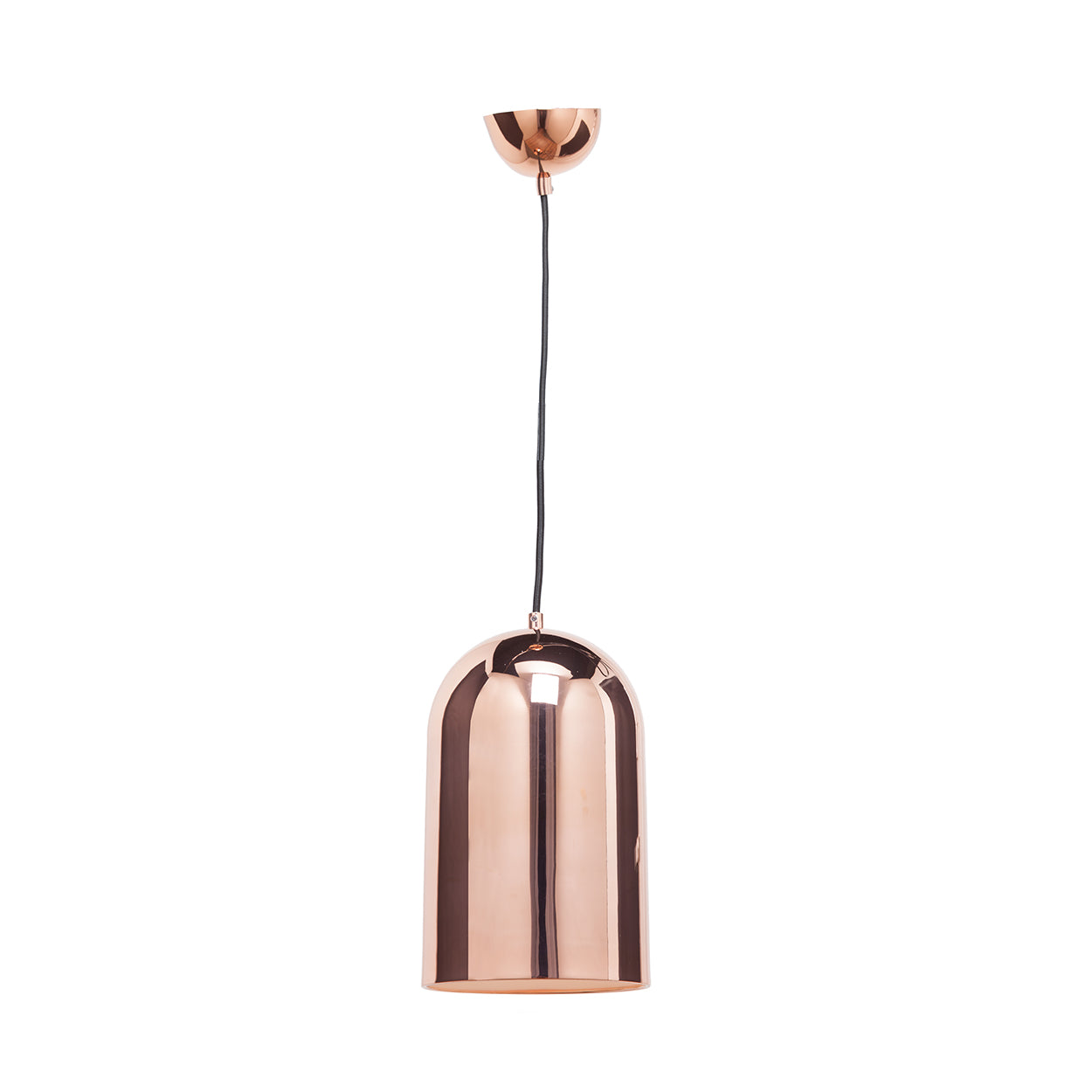 Frankreich & Sohn, Dane Dome Mini Pendelleuchte - Rose Gold