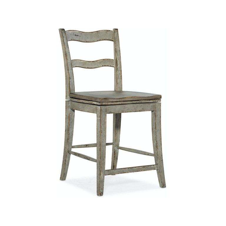 Hooker, La Riva Ladder Back Swivel Counter Hocker